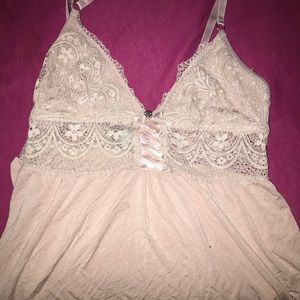 Baby pink Lingerie top